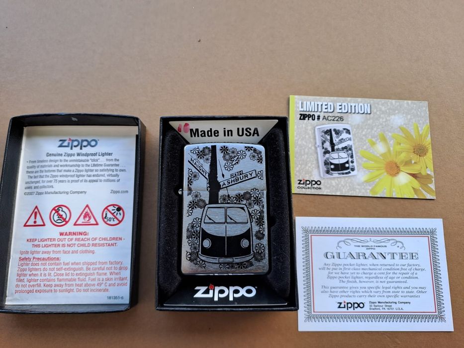 Zippo Flower Power Isqueiro