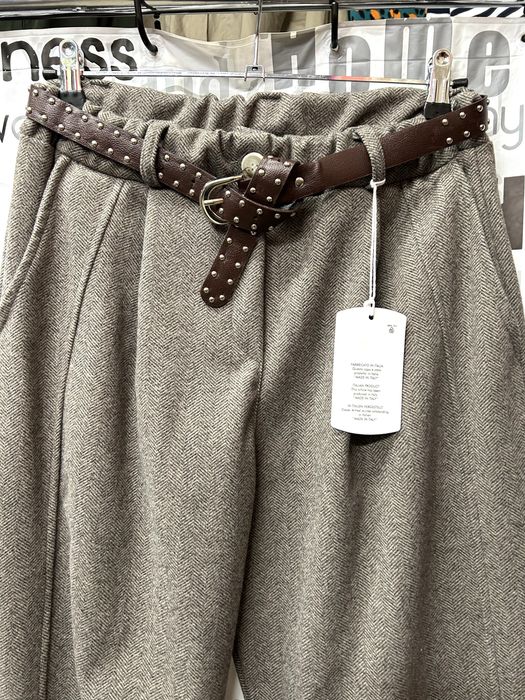 Брюки женские тёплые на резинке Италия