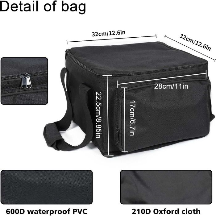 UKing 4szt reflektor LED 108 W RGBWA + UV TORBA WiFi DMX 512 DUŻY PAR