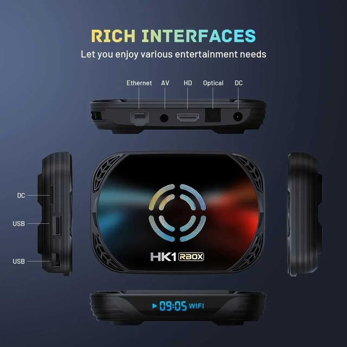 Тв приставка HK1 RBOX X50 4/32