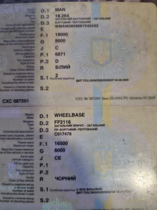Продам ман с прицепом