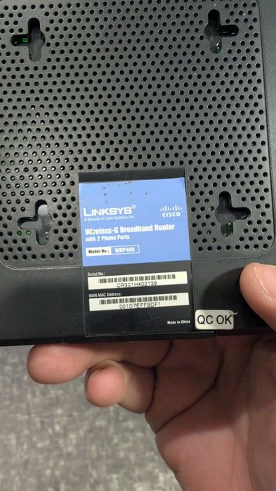 Linksys by Cisco WRP400 маршрутизатор