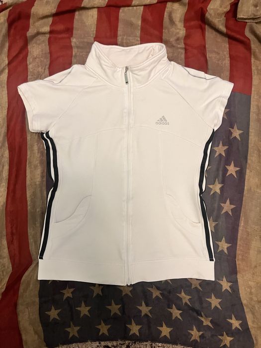 Біла теніска-футболка Adidas