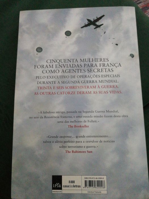 Livro "Nome de Código Leoparda" de Ken Follett