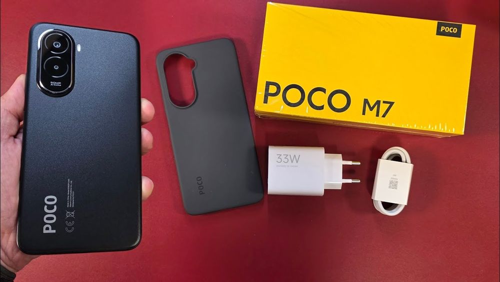 Смартфон Poco M7 8/256Gb Black NFC