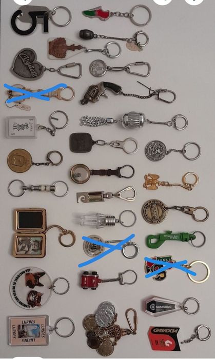 Porta chaves coleção