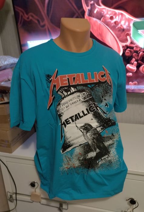 T-shirt z nadrukiem Metallica