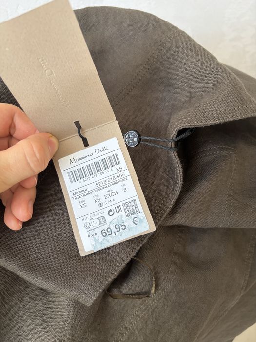 Спідниця юбка Massimo dutti 34, xs 100% льон Массімо Дутті