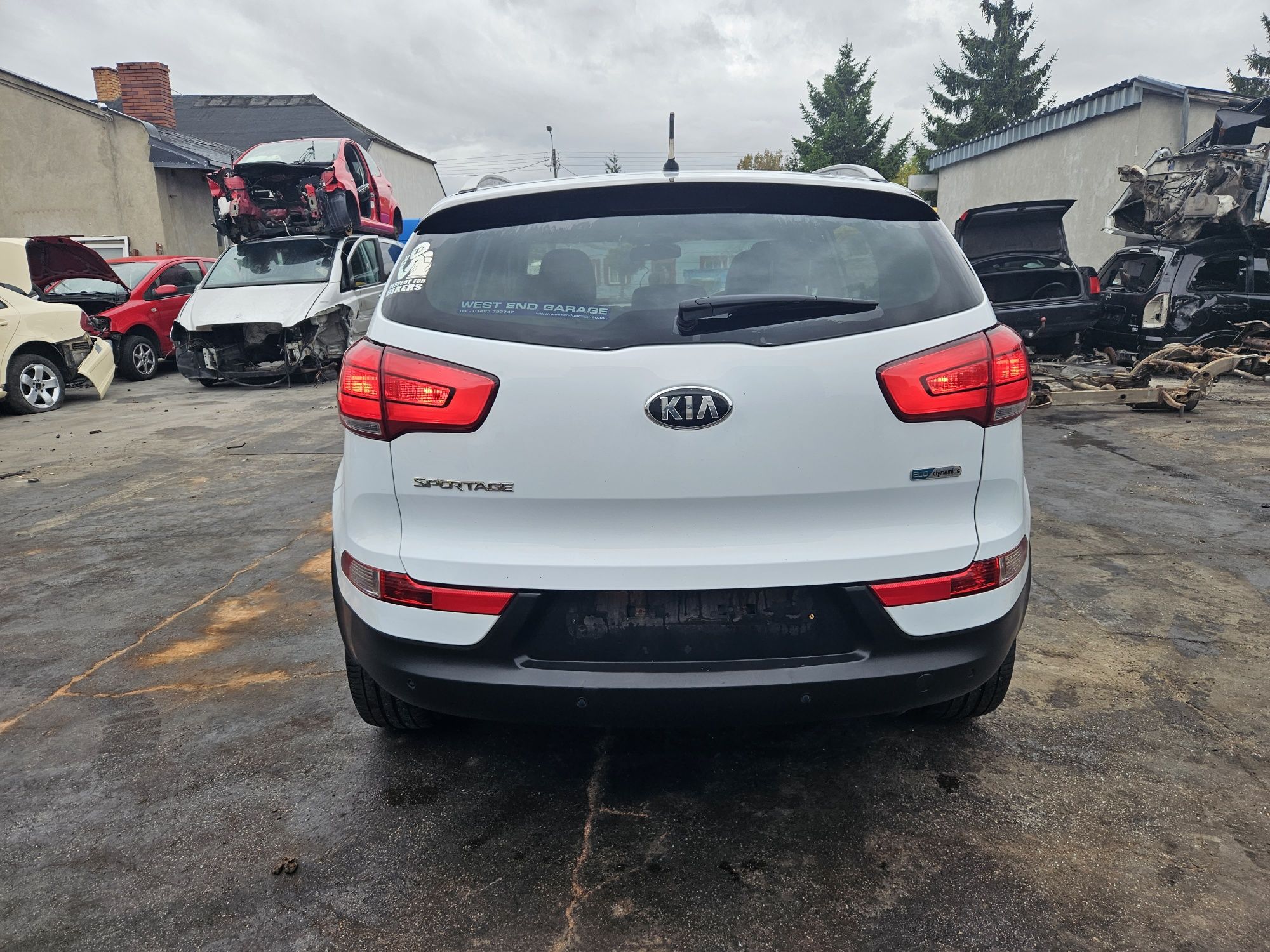 Kia Sportage III 1.7 crdi maska zderzak drzwi klapa błotnik koła lack ...