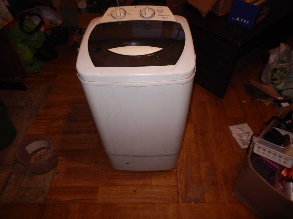 Wyprzedaż->Pralka wirnikowa elektroline PB-65-8 Uszkodzona OPIS!