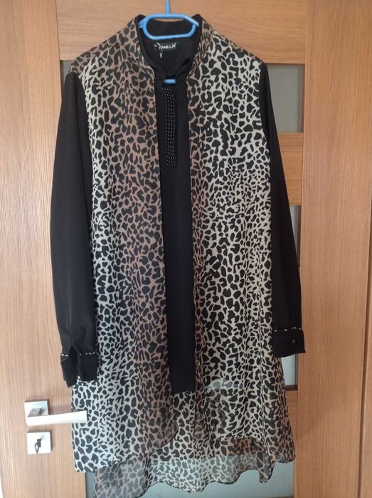 Duża ! Tunika bluzka rozm xxxl+ .polecam