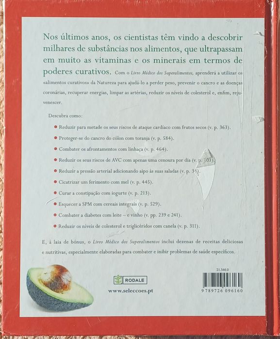 Alimentação Excelente Livro Ainda plastificado