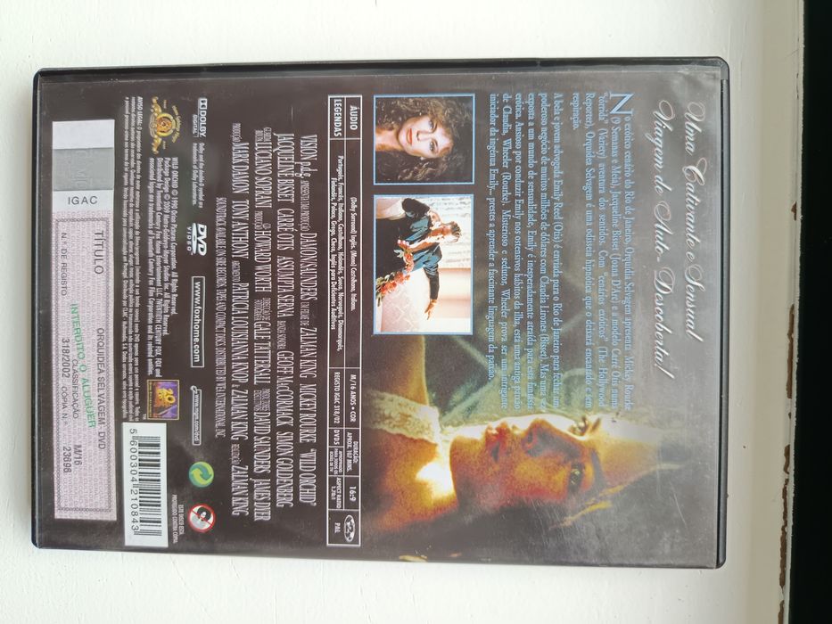 DVD orquídea selvagem