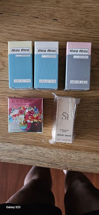 Miniaturki perfum