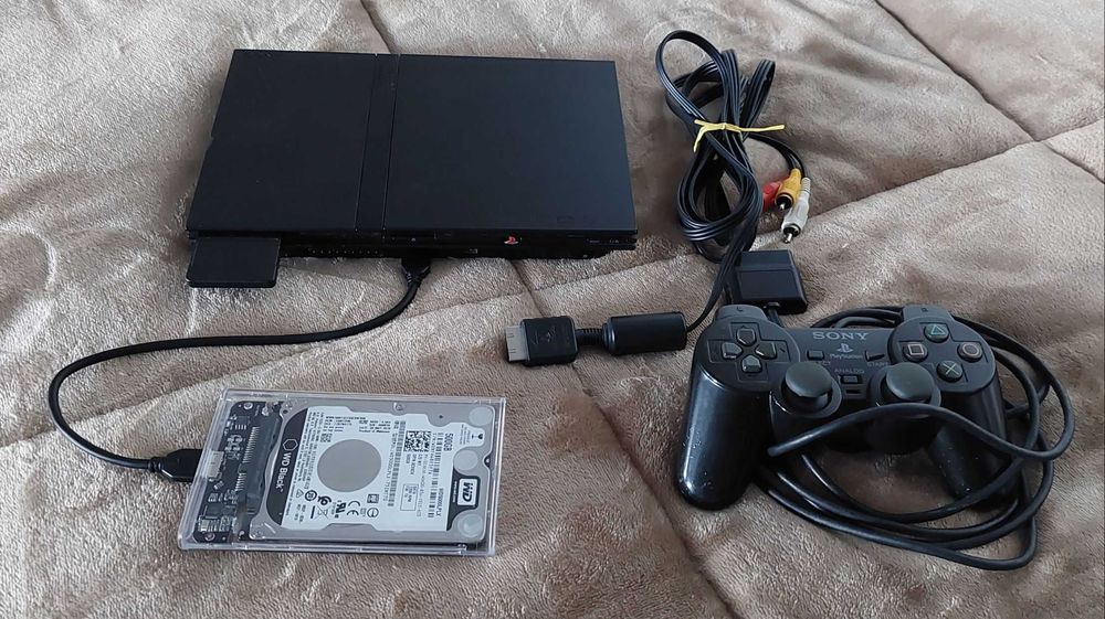 Consola PS2 Slim com 400 jogos