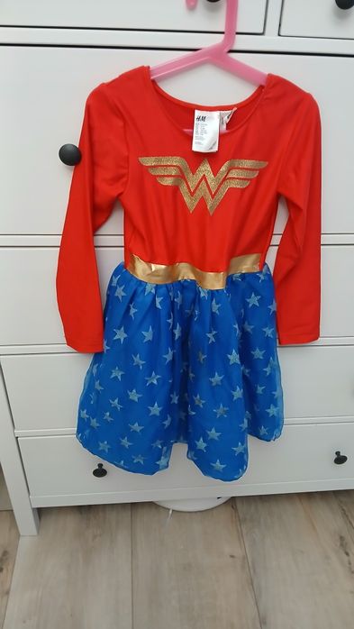 Strój karnawałowy  Super Bohaterki H&M 122/128