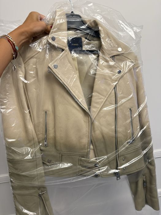 Куртка кожаная Pinko