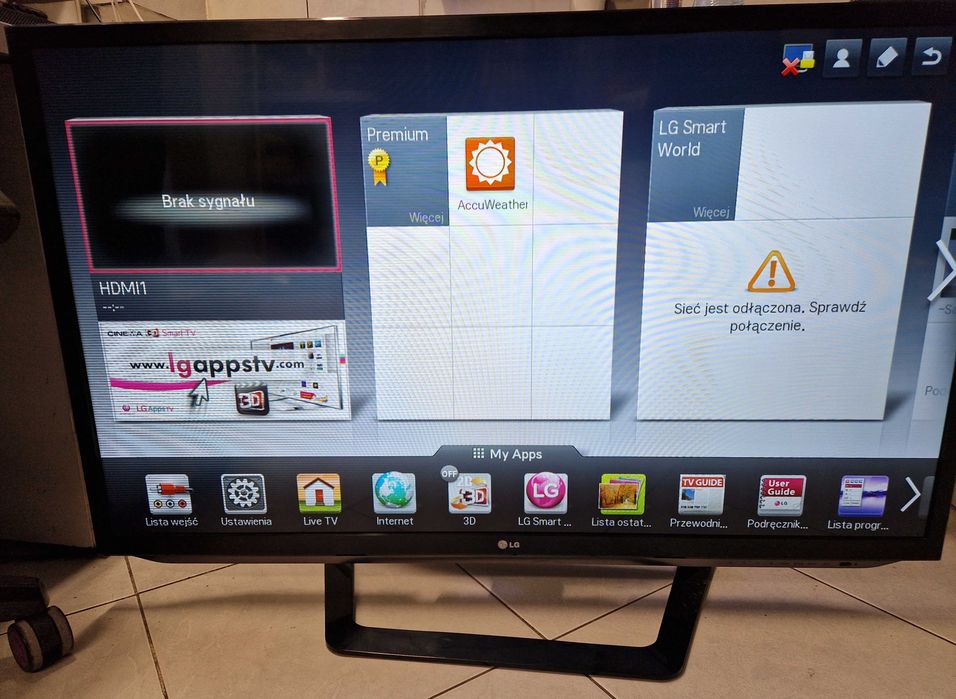 Telewizor 47 cali LG 47LM620S Full HD LED Smart TV