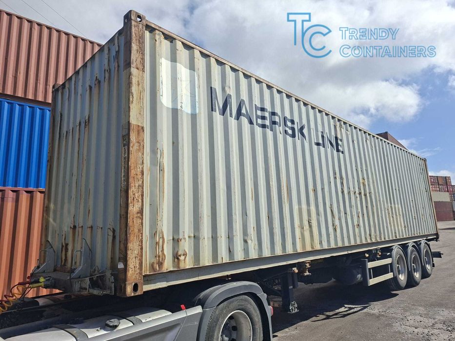 Contentor Marítimo 40 pés - 12 metros Altura - Extra