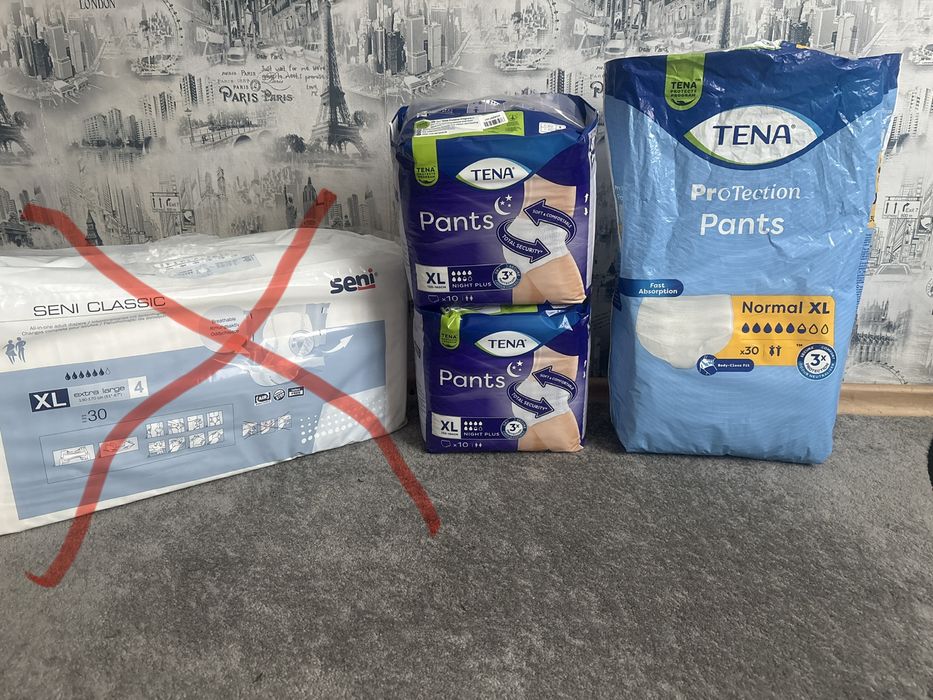 Підгузки різні xl