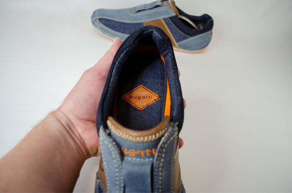 Мокасини сліпони Bugatti туфлі