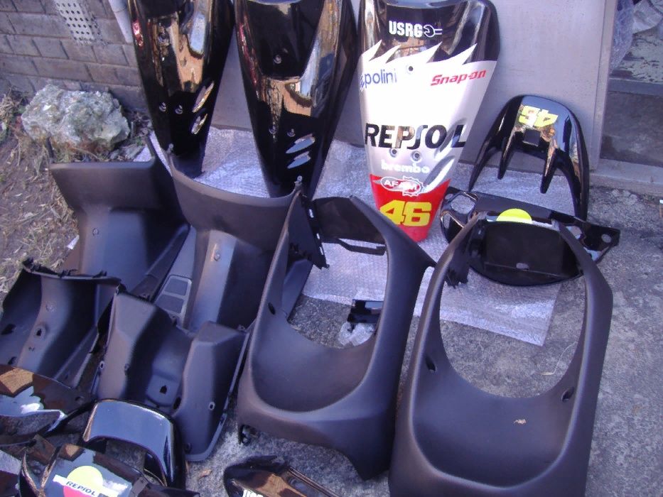 Клюв Подклювник Подгазетник Спойлер Голова Лыжи Honda Dio 27/28/34/35