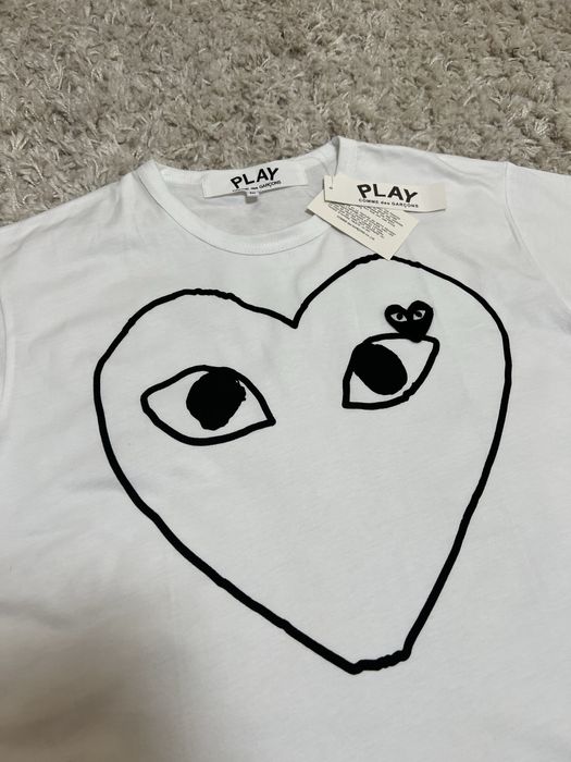 Comme des garcons play футболка