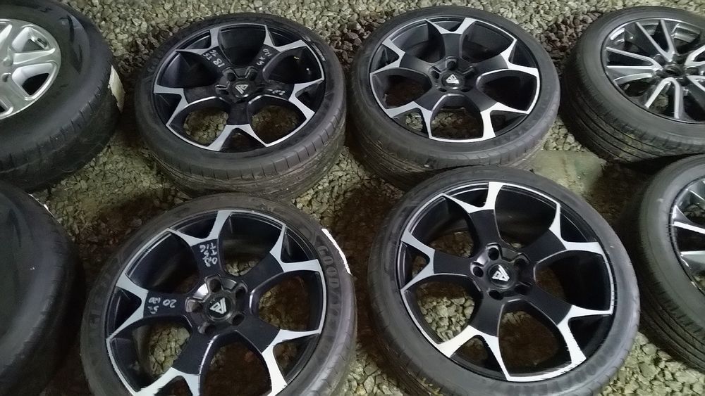 Koła 20" VW T5 T6 5x120 piasta 65.1 opony 275/35/20 b.ladne
