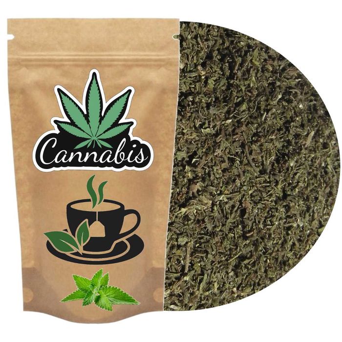 Herbata Konopna CBD Melisa 200g Susz Konopny Relaks Sen Stres Ziołowa