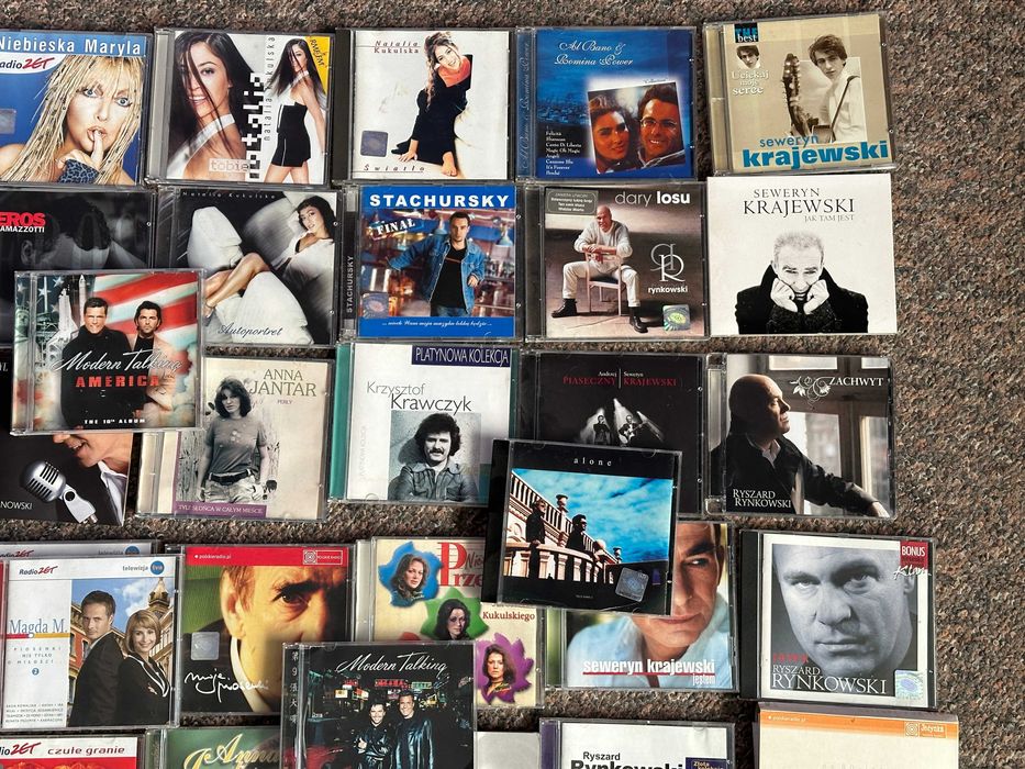 Kolekcja muzyki -muzyka, płyty cd, klasyczna, rozrywkowa