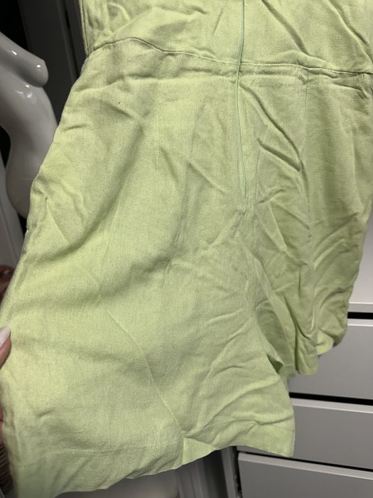 Komplet kombinezon viskoza z lniem rozmiar  36