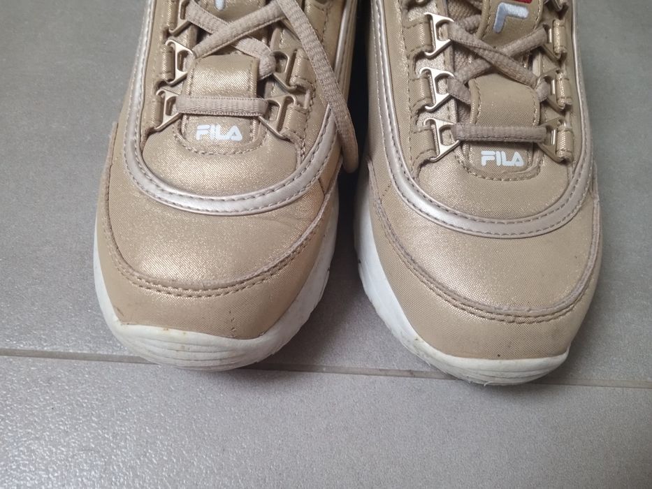 Buty Fila złote 36