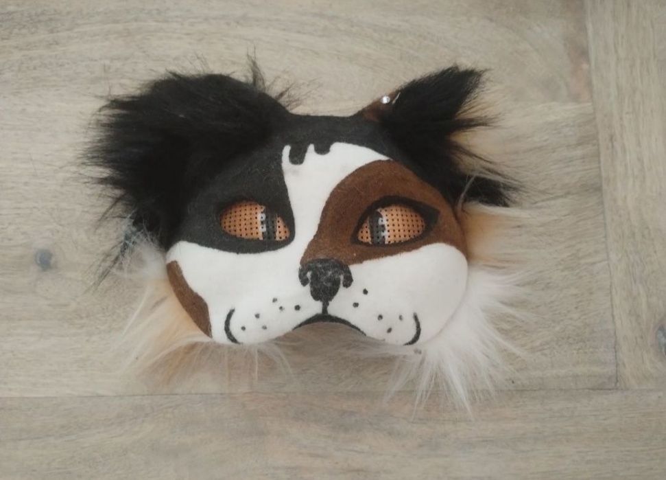 Maska kota therian furry