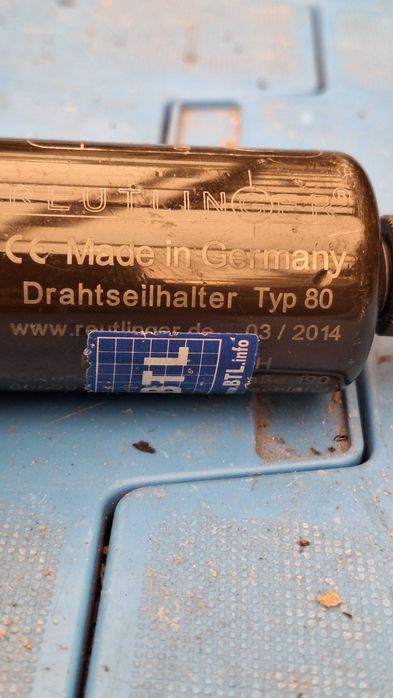 Ręczna  wciągarka KOMSTAL WLK-05, 9 m łańcucha 500kg udźwigu