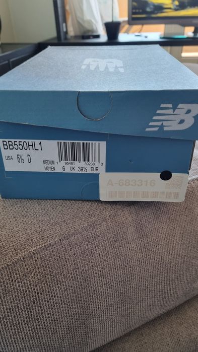 Sapatilhas New Balance 550 =  tamanho 39.5