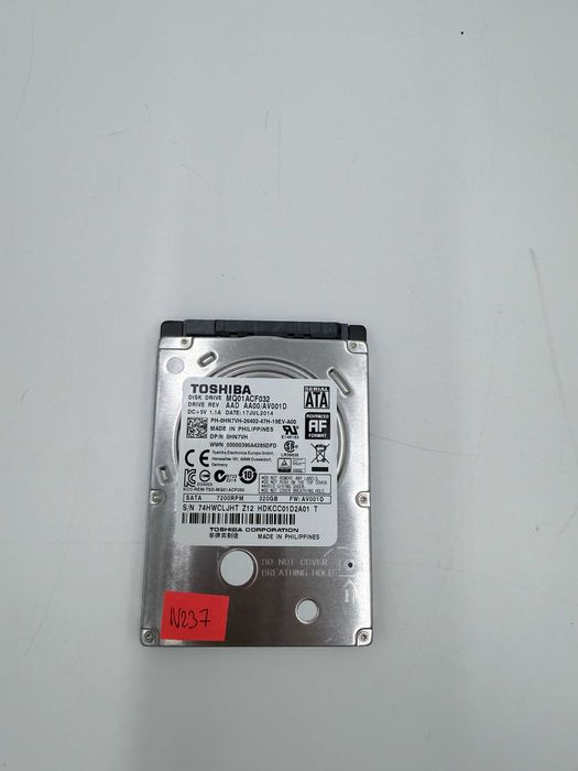 Dysk HDD Toshiba MQ01ACF032 320GB SATA GW3m N237
