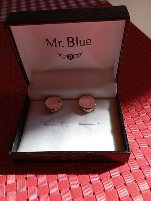 Botões de punho Mr. Blue