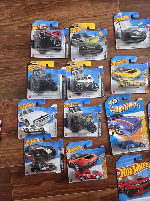 Hot Wheels - Subaru, Mazda i inne