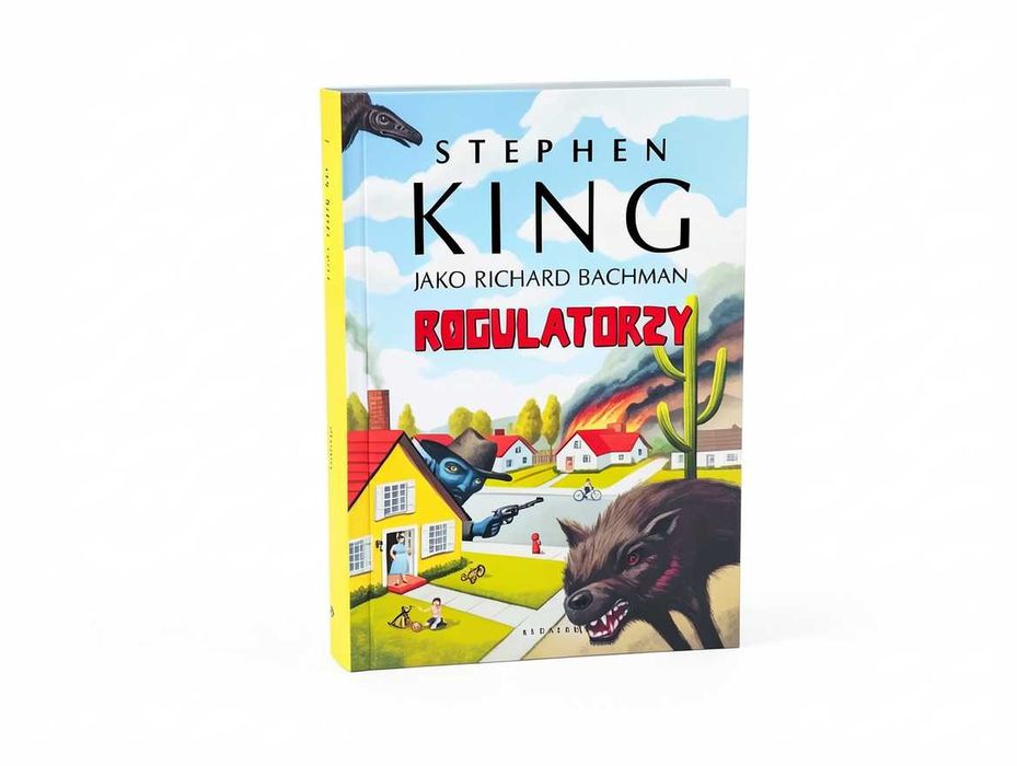 N006 Książka Stephen King Jako Richard Bachman Regulatorzy Twarda Okł.