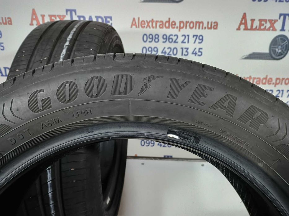 2 шт. 185/55 R15 Goodyear EfficientGrip Performance літні шини бу