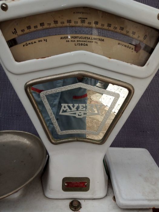 Balança antiga de mercearia