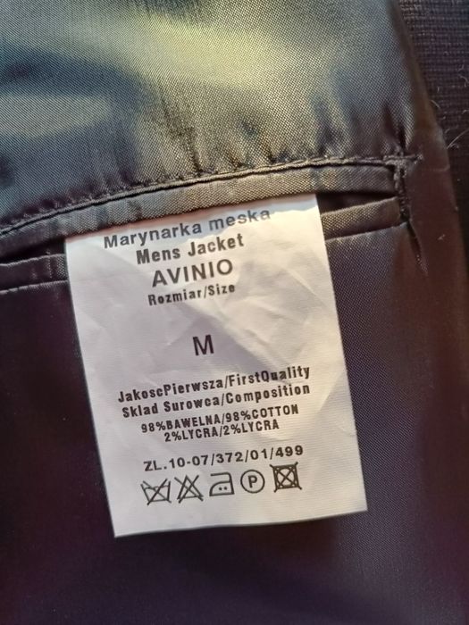 Marynarka , kurteczka SUNSET SUITS w kolorze czarnym rozmiar M