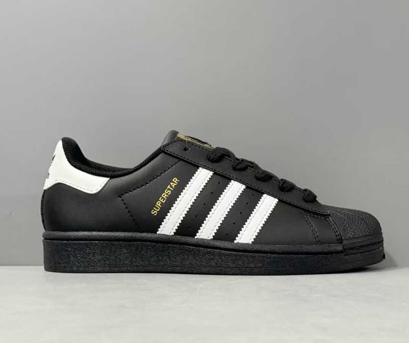 adidas Superstar XLG+Black White|R.37