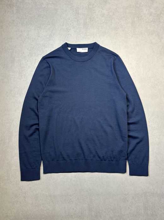 Шерстяной свитер Selected Homme Merino Wool мужской (оригинал)