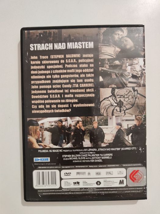 Strach nad miastem - płyta DVD