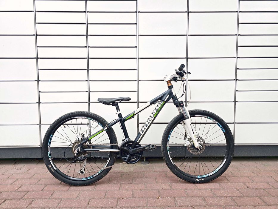 Rower dziecięcy 24" Haibike Rookie / rama ALU / Hydrauliczne tarcze / Alivio 3x8