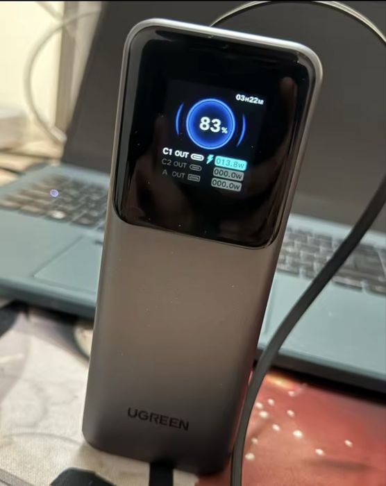 Power Bank Ugreen Nexode 165W 20000mah TFT Original Новые