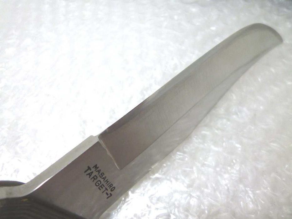 Японский нож Masahiro TARGET-7 с кожаным чехлом