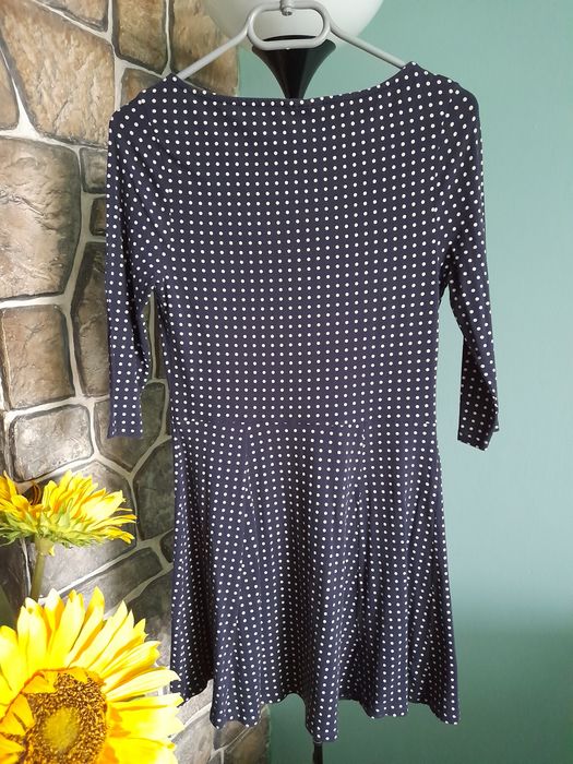 Śliczna sukienka w groszki TOPSHOP roz 38