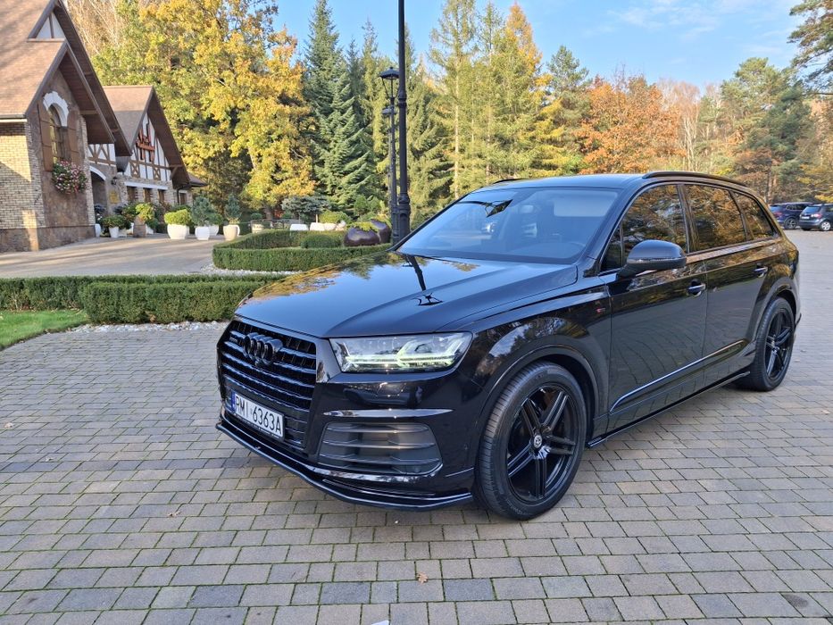 Audi Q7 aktywny wydech s-line pakiet Cesja leasing zamiana